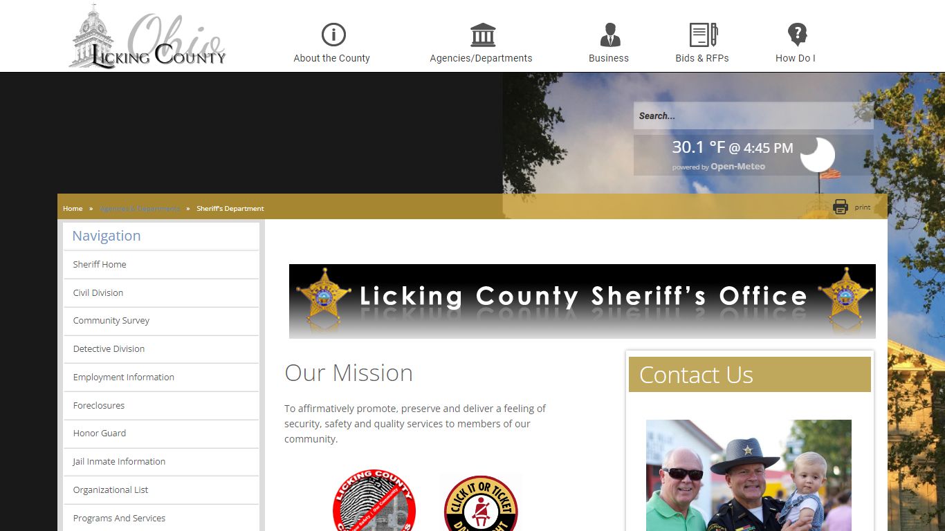 Licking County - Sheriff's Department
